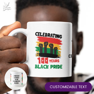 BHM 100 Years Souvenir Black History Month Coffee Mug