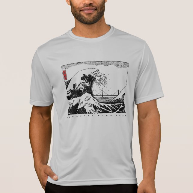 BHS Crew - Wave Tech Shirt, Mens/Unisex T-Shirt (Front)