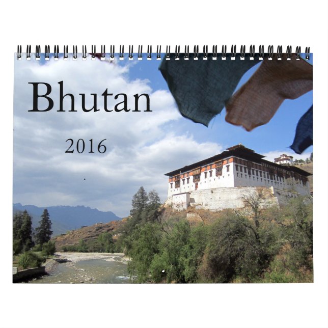 bhutan 2016 calendar (Cover)