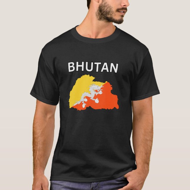 Bhutan Design T-Shirt (Front)