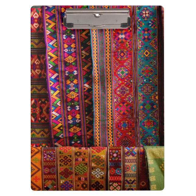 Bhutan fabrics for sale clipboard (Front)