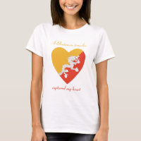 Bhutan Flag Sweetheart T-Shirt