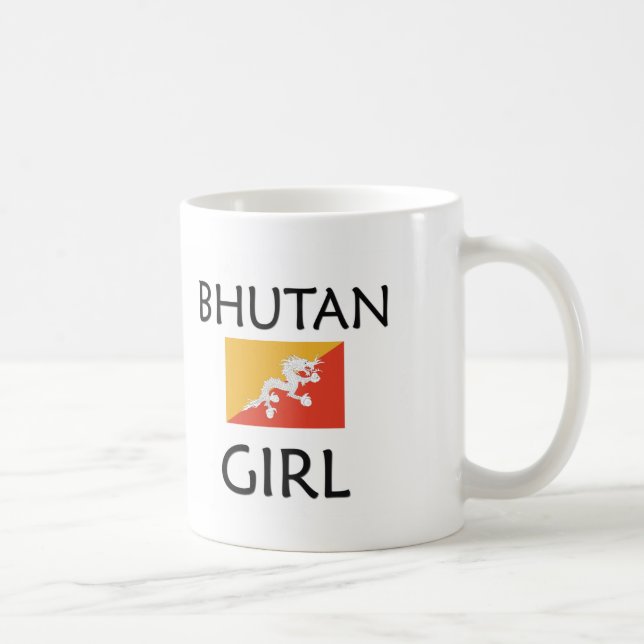BHUTAN GIRL COFFEE MUG (Right)