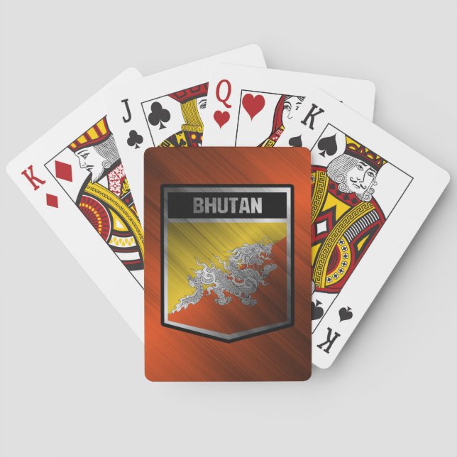 Bhutan Playing Cards (Back)