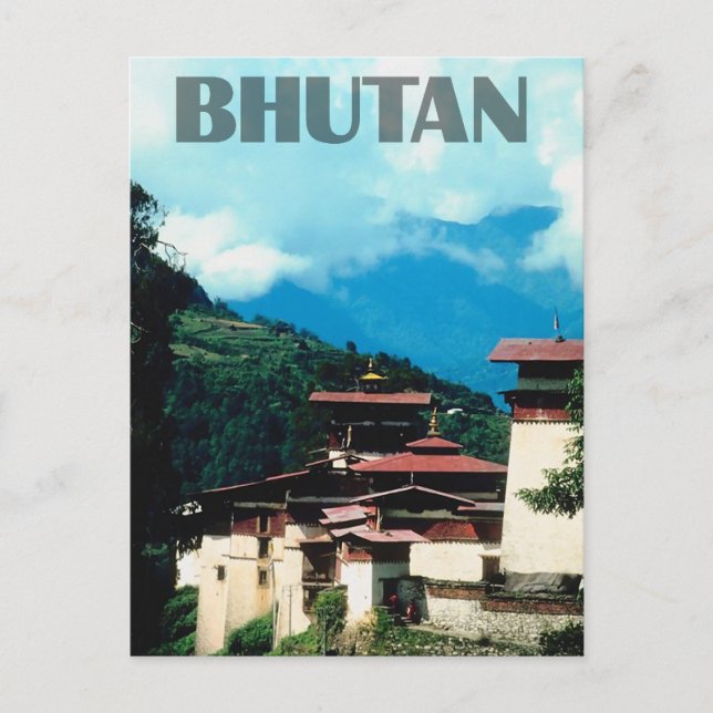 Bhutan Postcard (Front)