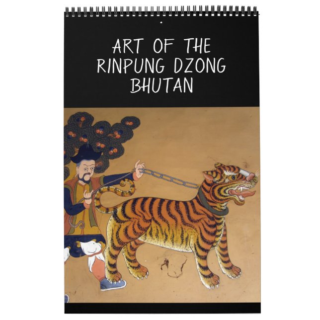 bhutan rinpung art calendar (Cover)