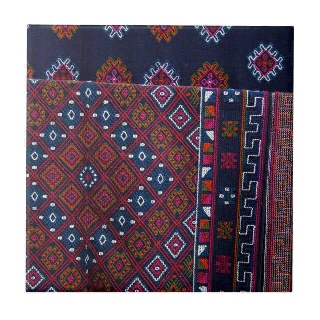 Bhutanese Rugs Tile (Front)