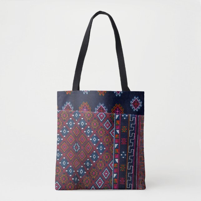 Bhutanese Rugs Tote Bag (Front)