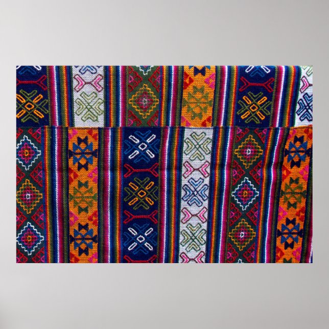 Bhutanese Textile Poster (Front)