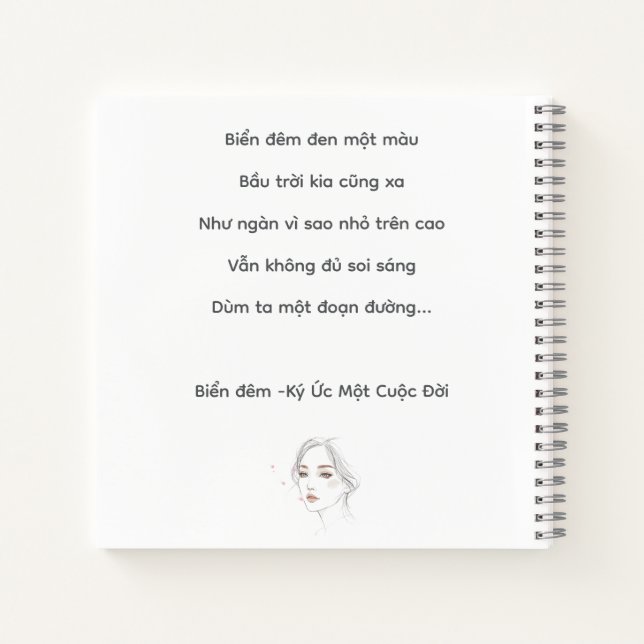 BIỂN ĐÊM- MemoryUs Journal (Back)