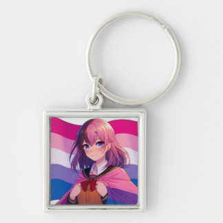 Bi Anime Key Ring
