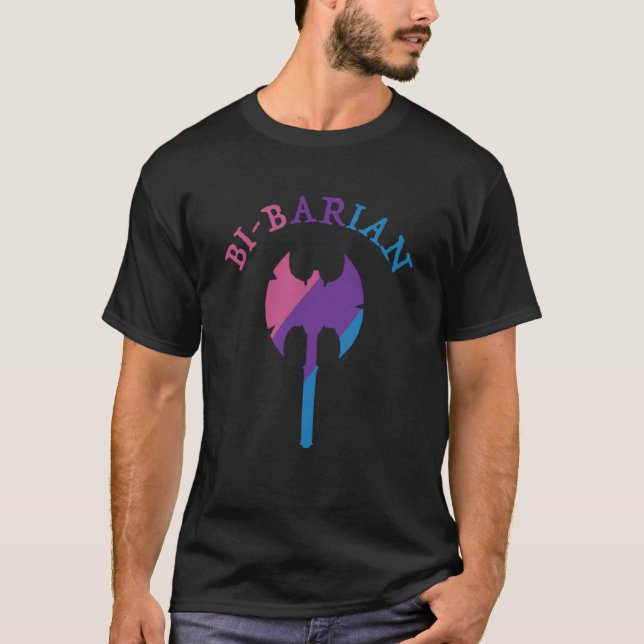 Bi barian u2013 I Swing Both Ways u2013 RPG 2 side T-Shirt (Front)