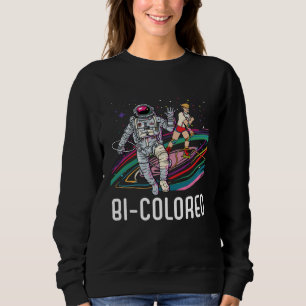 Bi Colored Bisexual Rainbow Pride Bisexuality LGBT Sweatshirt