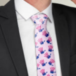 Bi-five LGBTI Tie<br><div class="desc">Step out with confidence and colour in these eye-catching socks featuring the vibrant pink, purple, and blue of the bisexual pride flag. The playful handprint design gives a personal and expressive touch, making these socks a fun way to share your identity. Perfect for Pride events, casual outings, or just lounging...</div>