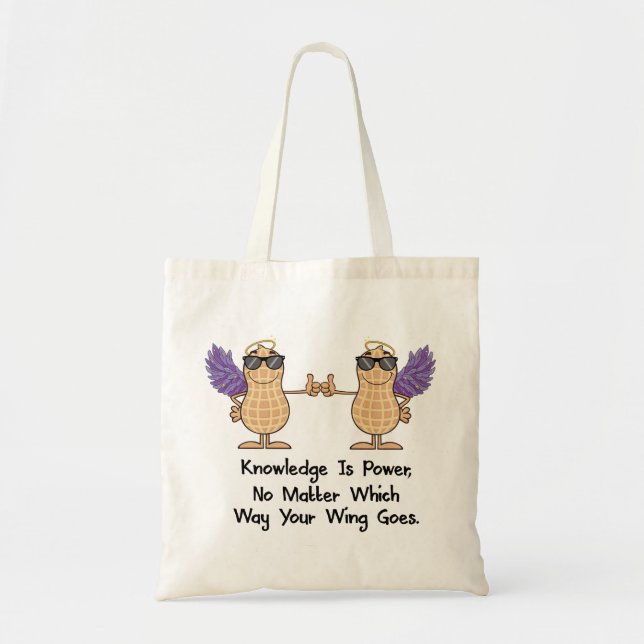 Bi-partisan Nutter Tote Bag (Front)