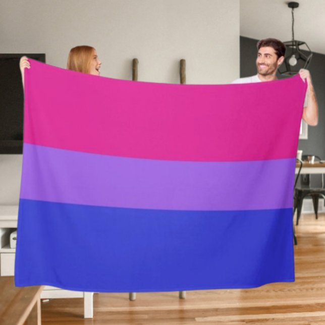 Bi Pride Cosy Fleece Blanket (Creator Uploaded)