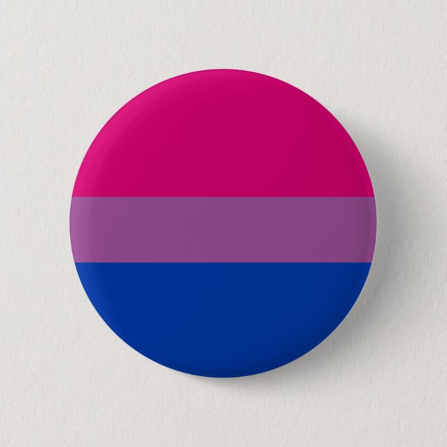 Bi+ Pride Flag Button (Front)