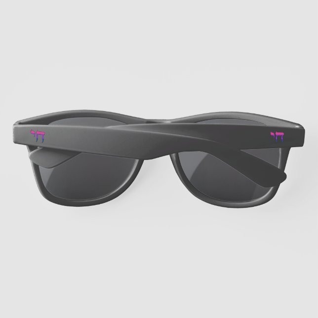 Bi Pride Flag Chai Sunglasses (Back)