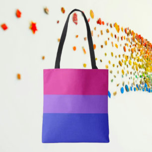 Bi Pride Shoulder Tote