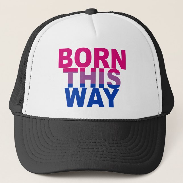 bi pride Template.png Trucker Hat (Front)
