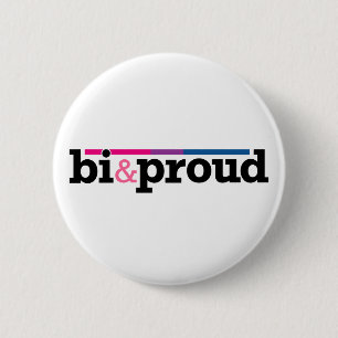 Bi&proud White Button