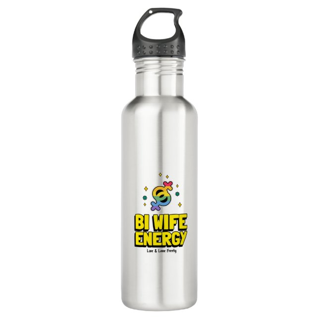 Bi Wife Energy  710 Ml Water Bottle (Front)