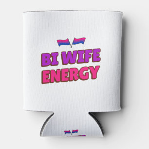 Bi Wife Energy Can Cooler