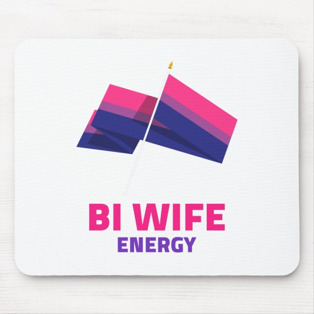 Bi Wife Energy  Mouse Pad (Front)