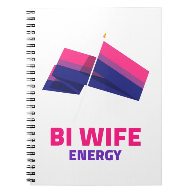 Bi Wife Energy  Notebook (Front)