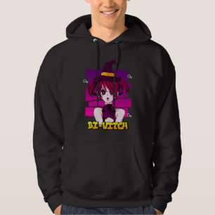 Bi Witch Bisexual Witch Pun Bihexual Bi Pride Gay  Hoodie