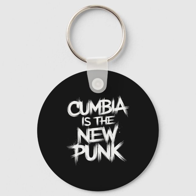 Bia Is The New Punk Bold  Key Ring (Front)