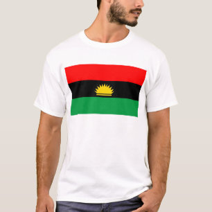 Biafra republic minority people ethnic flag T-Shirt