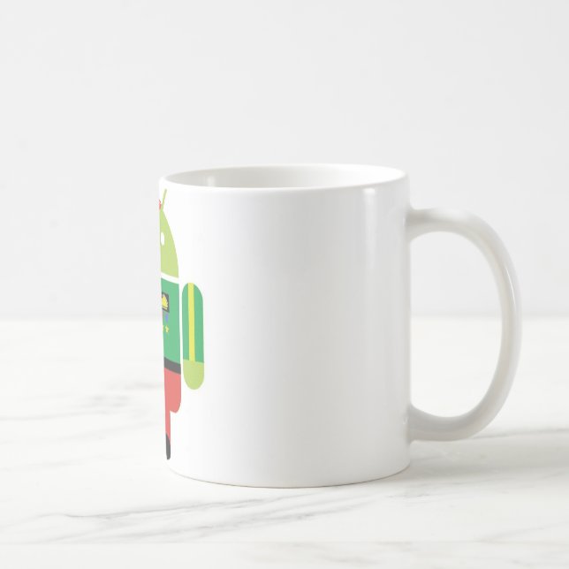 Biafran Sun Droid Coffee Mug (Right)