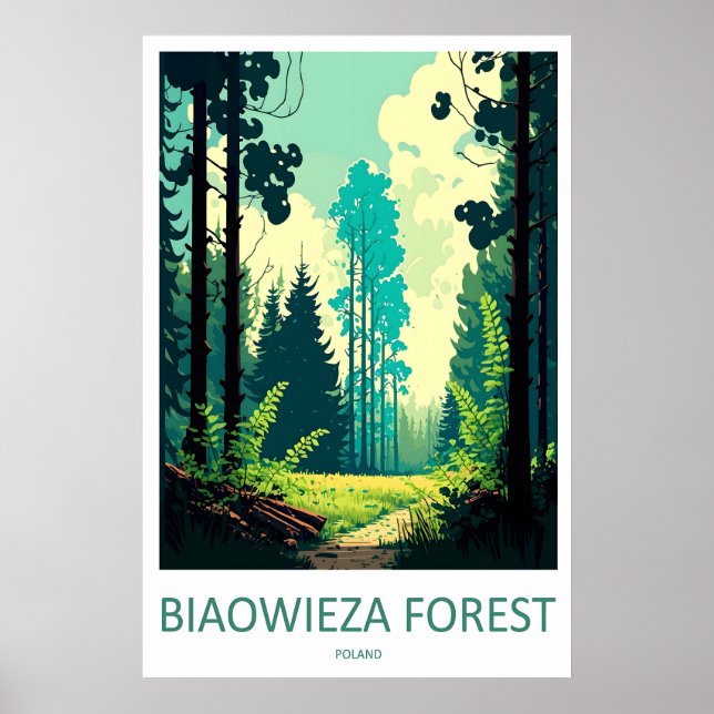 Białowieża Forest 1 Poster (Front)