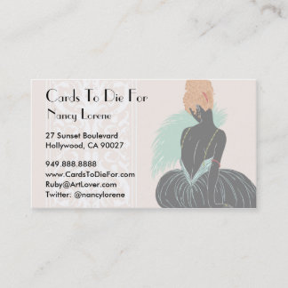 Bianca in Cream - Business Cards