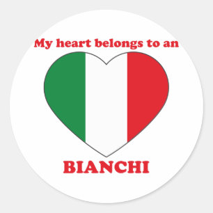 Bianchi Classic Round Sticker
