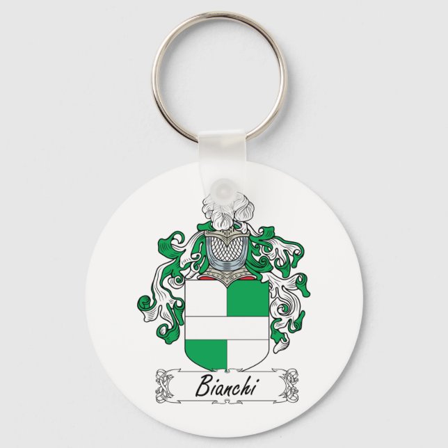 Bianchi Family Crest Key Ring (Front)