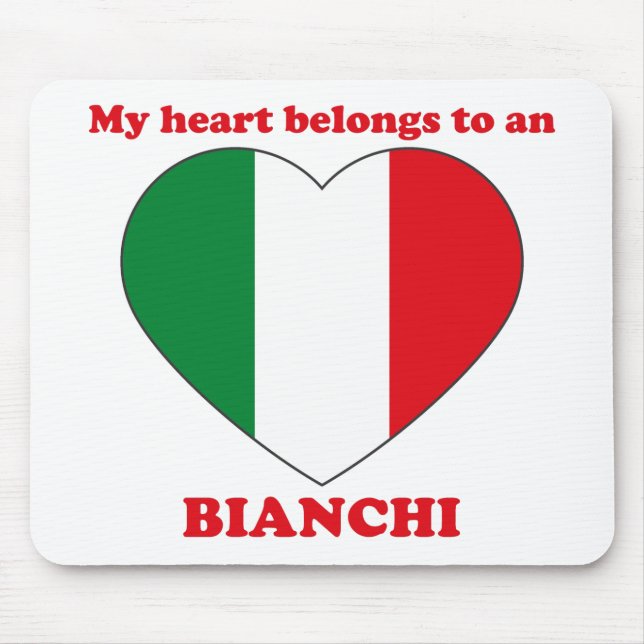 Bianchi Mouse Pad (Front)