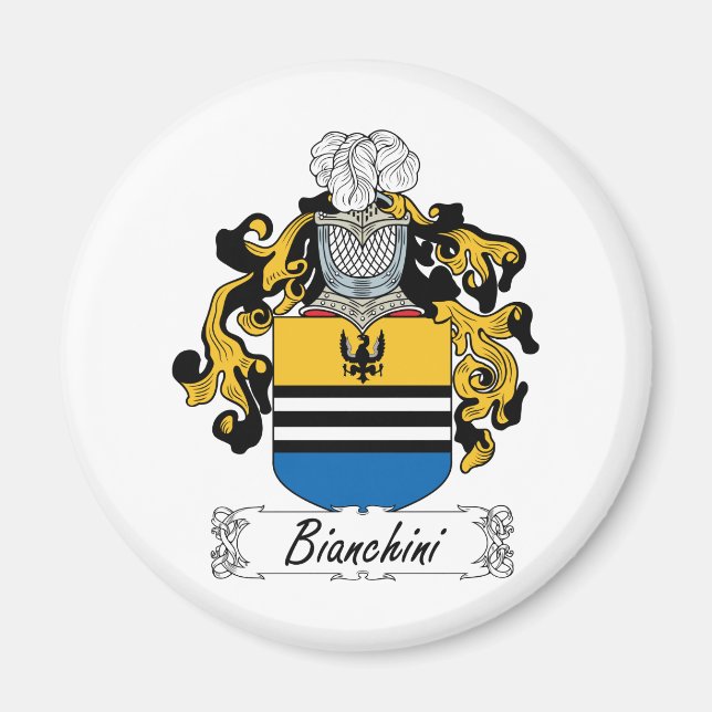 Bianchini Family Crest Magnet (Front)