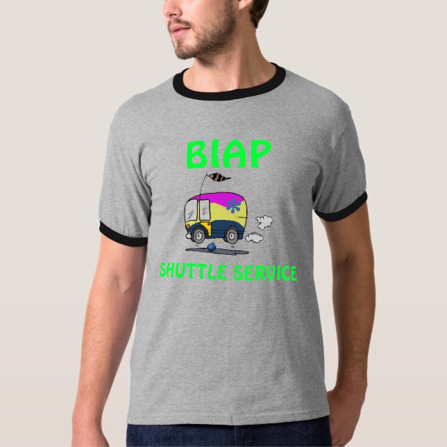BIAP SHUTTLE SERVICE T-Shirt (Front)