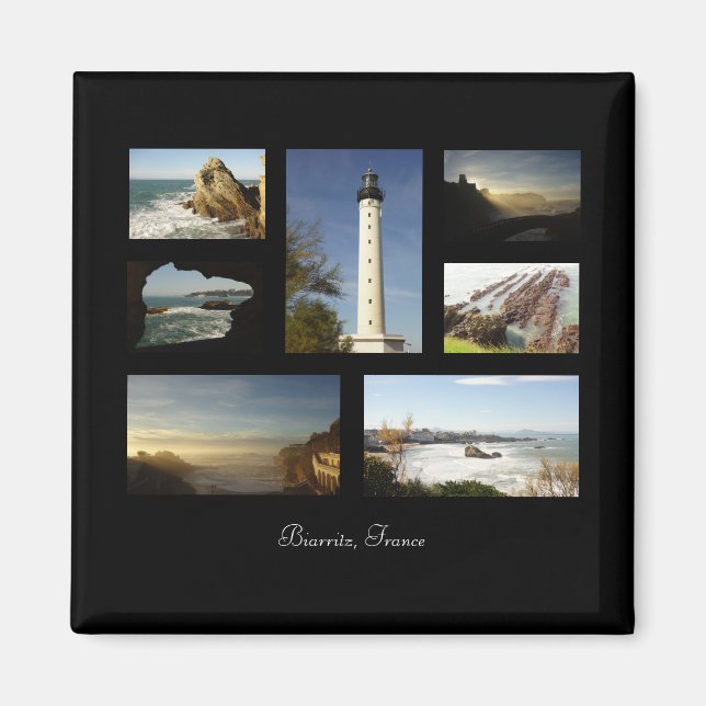 Biarritz France Magnet (Front)