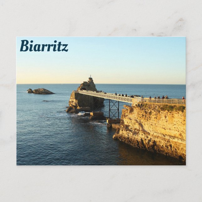 Biarritz Postcard (Front)