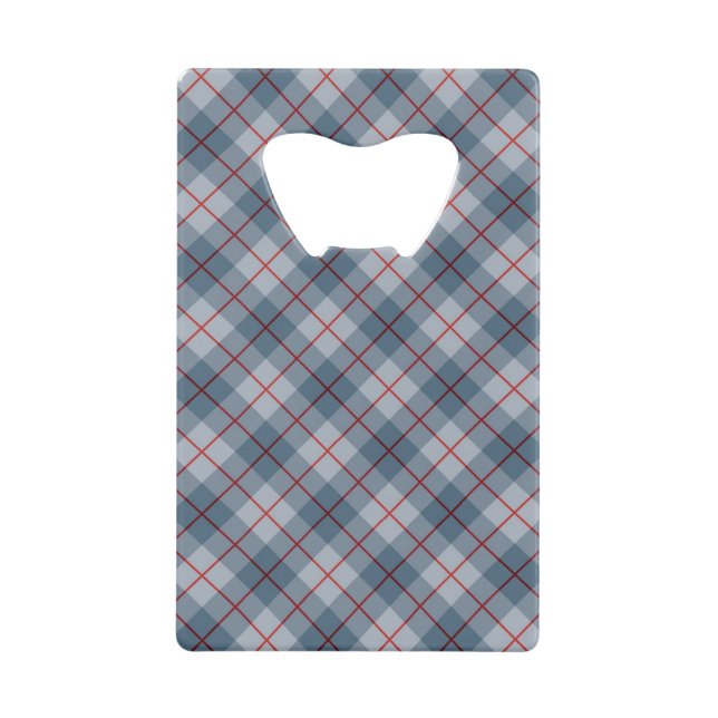 Bias Plaid Blue-Red Stripe (Front)