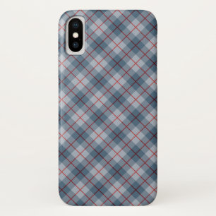 Bias Plaid Blue-Red Stripe Case-Mate iPhone Case