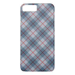 Bias Plaid Blue-Red Stripe Case-Mate iPhone Case
