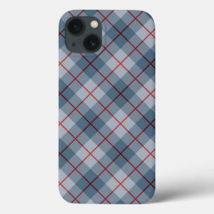 Bias Plaid Blue-Red Stripe iPhone 13 Case