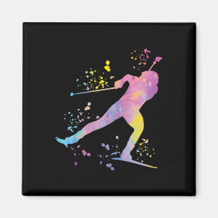 Biathlete Nordic Skiing Biathlon _1 Magnet