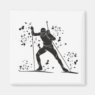 Biathlete Nordic Skiing Biathlon _27 Magnet