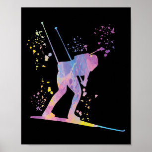 Biathlete Nordic Skiing Biathlon 2 Poster
