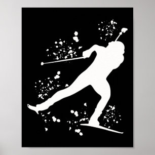 Biathlete Nordic Skiing Biathlon 7 Poster